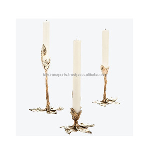 Hotel and Tabletop Decorative Metal <b>Candle</b> Holder for Christmas Decor Antique Design Metal <b>Candle</b> Holder for Use - Product Image 2