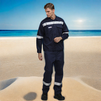 FRDURATEX Tenue de Travail d'Électricien Ignifuge Réfléchissante, Vêtements de Sécurité pour Hommes