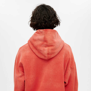 2025 nuevo fabricante de alta calidad 100% algodón francés Terry Vintage Sudadera con capucha personalizar la mejor calidad lavado ácido Sudadera con capucha para Unisex - Product Image 3