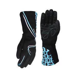 Transpirable Anti Slip Palm Karting Kart Unisex Nomex Guantes Custom Karting Kart Nomex Guantes - Product Image 3