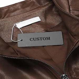 แจ็คเก็ตหนังแท้สำหรับผู้ชายไซส์ใหญ่สั่งตัดพิเศษสำหรับฤดูหนาว ปิดด้วยซิป ป้องกันแบคทีเรีย ซักได้ ดีไซน์ล่าสุด สำหรับขี่มอเตอร์ไซค์ - Product Image 4