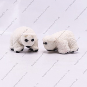 Muñecos de Oso Polar de Fieltro de Lana Creativos para Manualidades, Educativos, Festivos, Navideños, Colores Personalizados, Marca SAMYAK, Juguetes en Caja Empacados de Fábrica - Product Image 6