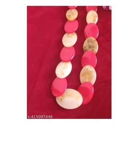 Haute qualité 100% or résine collier conception populaire pour les filles fête mariage bonne qualité perles bijoux comme cadeau - Product Image 4
