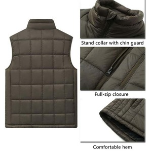Blouson d'hiver décontracté et confortable en toile pour homme, imperméable, respirant, chauffant, anti-UV, à col montant, à capuche, éco-responsable - Product Image 2