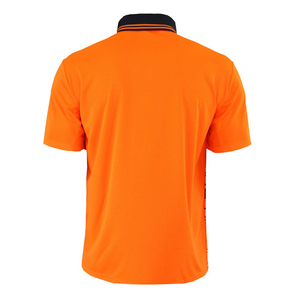 เสื้อโปโลพิมพ์ลายที่กำหนดเองตามต้องการสีจางทนต่อการซีดเรียบพอดีดีไซน์ซับลิเมตไม่เหมือนใคร - Product Image 4