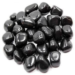 Piedra de piedra semipreciosa de ágata negra de alta calidad a la venta - Product Image 1