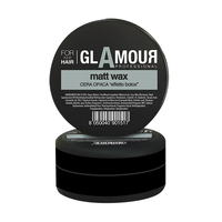 Cera para Cabello Glamour Professional de Fijación Media, No Grasosa, con Cera de Abeja, Unisex, para Todo Tipo de Cabello, 100 ml, Texturizante