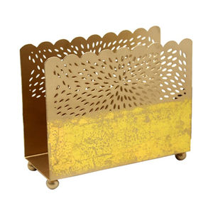 Porte-serviettes en acier inoxydable avec fini poli miroir Parfait pour l'organisation élégante de l'utilisation de la vaisselle dans la maison et la cuisine - Product Image 4