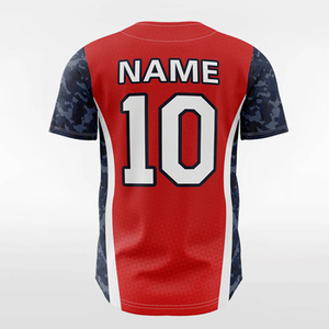 2026 Baseball <b>Softball</b> Jersey Printed Short Sleeve Unisex Quick Dry Breathable Anti-Bacterial Baseball <b>Uniform</b> Made in Pakistan - Product Image 3