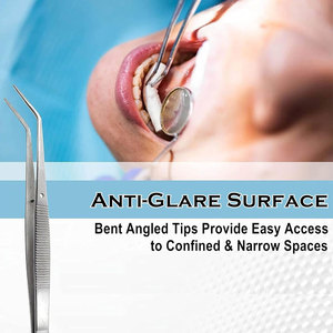 Super Fine Quality Steel Surgical <b>Cotton</b> Tweezers Dental & Medical Nursing <b>Cotton</b> & Dressing <b>Tissue</b> Forceps <b>Cotton</b> Tweezer - Product Image 4