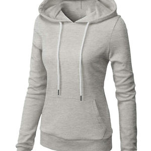 เสื้อฮู้ดสวมหัวแบบสวมหัวของผู้หญิงเสื้อฮู้ดเนื้อนุ่มป้องกันรอยยับป้องกันการเกิดรอยยับ - Product Image 3