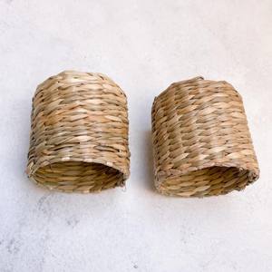 Porte-serviettes en herbe de mer tissés à la main, porte-serviettes de table en paille d'herbe de mer, prix le plus bas - Product Image 1