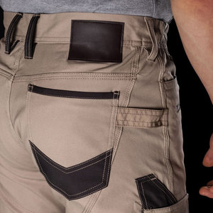 กางเกงทำงานผ้าฝ้ายโพลีเอสเตอร์สำหรับผู้ชายกางเกงทำงานกลางแจ้ง - Product Image 2