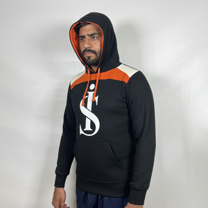 Nouveauté 2025 Sweat à capuche surdimensionné pour homme en coton biologique écologique respirant avec fermeture éclair Saison automne Impression puff basique Sweats à capuche - Product Image 4