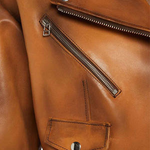 Haute qualité sur mesure vente chaude femmes moto cuir gilet qualité supérieure élégant respirant coupe-vent Vintage - Product Image 3