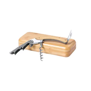 Cavatappi e Apribottiglie Duoro in Bambù Sostenibile - Gadget Ecologici - Product Image 3