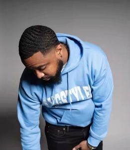 Custom Streetwear Tracksuits High Quality Flare Sweatpants and Stacked Crop Boxy Foam Print Hoodie Vendor <b>Bulk</b> Custom Tracksuit - Product Image 4
