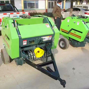 Presse à balles automatique pour foin et paille, montée sur remorque, équipement agricole pour fourrage - Product Image 1