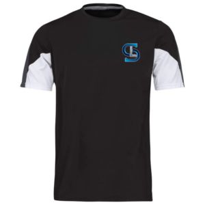 Blanc lâche hommes surdimensionné épaule goutte couleur unie 100% coton Double couche à manches longues T-shirt décontracté pour hommes - Product Image 3