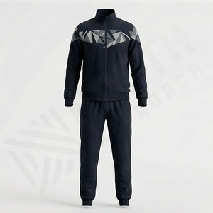 ชุดออกกำลังกายผู้ชาย ผ้าเนื้อนุ่ม ยืดหยุ่น ใส่ได้ทั้งบนและล่าง เหมาะสำหรับออกกำลังกายในยิม วิ่งกลางแจ้ง ดีไซน์ทันสมัย ชุดกีฬาฟิตเนสครบชุด - Product Image 1