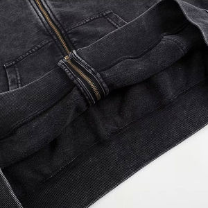 เสื้อมีฮู้ดผ้าฟลีซโอเวอร์ไซส์ผ้าฝ้ายผ้าฟลีซโอเวอร์ไซส์มาใหม่2025เสื้อฮู้ดติดโลโก้ออกแบบได้ตามต้องการสำหรับฤดูหนาว - Product Image 5