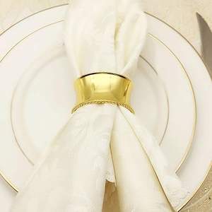 Servilletero de aluminio de buena calidad, servilletero de Color plateado de diseño antiguo para uso en restaurante y boda - Product Image 2
