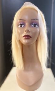 Perruque Lace Frontal wig Hd à cuticules alignées, 16 pouces, pre-plucked, densité 150%, vente en gros, en stock - Product Image 4
