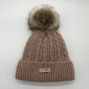Gorro de punto personalizado con parche de logotipo, gorros bordados acanalados cálidos para invierno, gorro de pescador, ropa de calle Unisex - Product Image 4