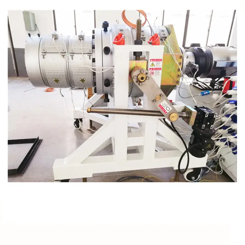 Máquina De Fazer Tubulação De PVC Linha De Produção De Tubos De Plástico Máquina Extrusora De Plástico