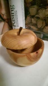 Vente en gros de vaisselle épaissie faite à la main avec bol en bois massif au plomb, vaisselle, ustensiles de table - Product Image 2