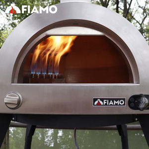 Four à pizza en argile à gaz de grande taille et thermomètre électronique pour les amateurs de pizza - Product Image 5