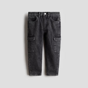 Pantalones Vaqueros Cargo Ajustados y Cómodos para Hombre, Pantalones de Mezclilla Casuales Modernos, Estilo Urbano de Moda para Uso Diario - Product Image 1