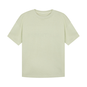 OEM ที่กําหนดเองผู้ชายลูกเรือคอแขนสั้นเสื้อยืดคุณภาพสูงผ้าฝ้าย 100% ขนาดใหญ่ไหล่เสื้อยืดผู้ชายเสื้อยืด - Product Image 4