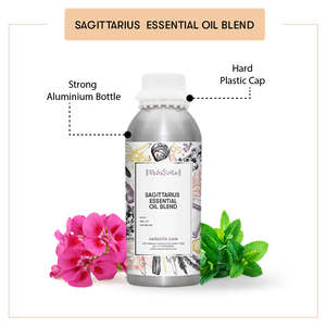 Sagittarius Zodiac Sign Essential Oil Blend 100% Pure Therapeutic Moisturizing Frankincense Ylang-Ylang Melaleuca Geranium Ylang - Product Image 5