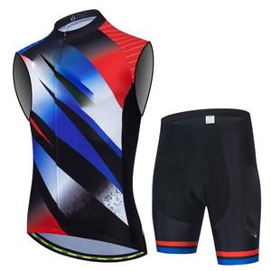 Chaleco transpirable unisex para ciclismo, camisetas de equipo personalizadas para bicicleta, camisetas sin mangas para hombres y mujeres, camisetas deportivas para adultos con técnica de impresión OEM - Product Image 4