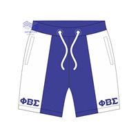 Shorts décontractés pour hommes Phi Beta Sigma 100% coton, taille mi-haute, toile respirante, service OEM personnalisé