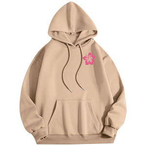 Logo personnalisé pour hommes à la mode avec sweat à capuche Streetwear surdimensionné 100% coton avec motif sweat à capuche pour hommes - Product Image 1