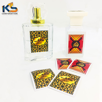 Étiquette adhésive en PVC imperméable avec logo personnalisé en relief, couleur personnalisée pour l'emballage cosmétique, shampoing, soins de la peau, parfum