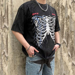 Nuevas camisetas de lavado ácido de moda para ropa informal La mejor calidad Nuevo estilo Camisetas de lavado ácido para hombres en tarifa al por mayor - Product Image 3