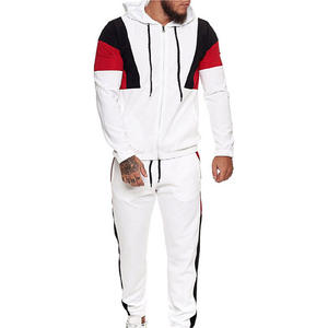 Chándal deportivo de nailon transpirable ligero para hombre, ropa de calle de entrenamiento de gimnasio con estampado sólido, conjunto de Fitness de invierno con cremallera a prueba de viento - Product Image 6