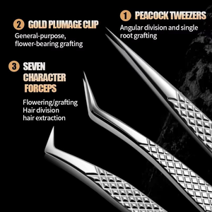 Pinzas de Acero Inoxidable Antiestáticas de Alta Precisión y Durabilidad para Extensión de Pestañas, Agarre Perfecto, Punta Suave, Logotipo Personalizado, Hechas en Pakistán - Product Image 6