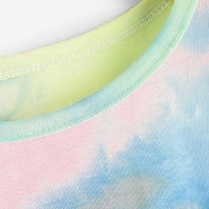 เสื้อยืดครอปคุณภาพสูงสำหรับผู้หญิงเสื้อยืดครอปแบบลำลองสำหรับผู้หญิงเสื้อครอปออกแบบโลโก้ตามสั่ง - Product Image 3