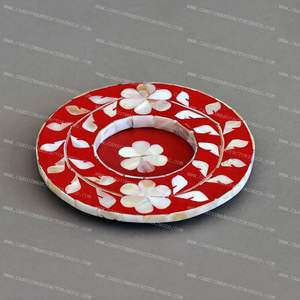 Ensemble de sous-verres de service de thé de luxe moderne nacre décoration de salon ramadan eid cadeau en gros - Product Image 5