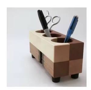 Porte-stylo en bois fabriqué à la main Fournisseurs en gros de la décoration indienne - Product Image 1