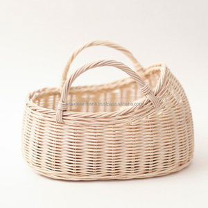 Cuna de mimbre Natural para bebé, cuna para bebé, columpio, cuna para muñeca, mecedora - Product Image 6