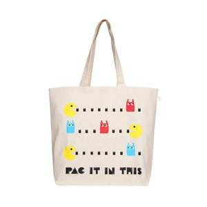 Sac fourre-tout en toile de coton écologique imprimé personnalisé de haute qualité avec poignée vente d'usine pour l'épicerie - Product Image 2