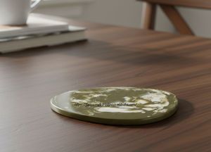 Planche à découper en résine de style écologique de luxe avec poignée, en paille de blé, plateau à charcuterie durable pour la viande, le pain, les blocs à découper - Product Image 3