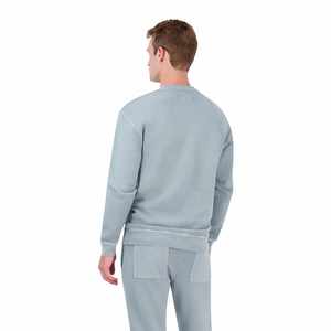 Sweat-shirts pour hommes lourds, fil 32 fils, col rond, pull, impression sérigraphique, vente en gros de sweat-shirts pour hommes, respirant, avec le meilleur OEM - Product Image 2