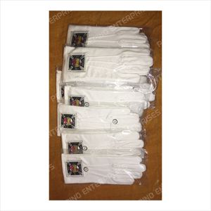 GUANTES DE ALGODÓN KNIGHT TEMPLER DE DISEÑO PERSONALIZADO CON LOGOTIPO BORDADO en GUANTES - Product Image 4