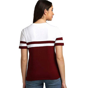 T-shirts d'été entièrement personnalisés pour dames, vêtements décontractés extensibles, t-shirts pour filles - Product Image 4